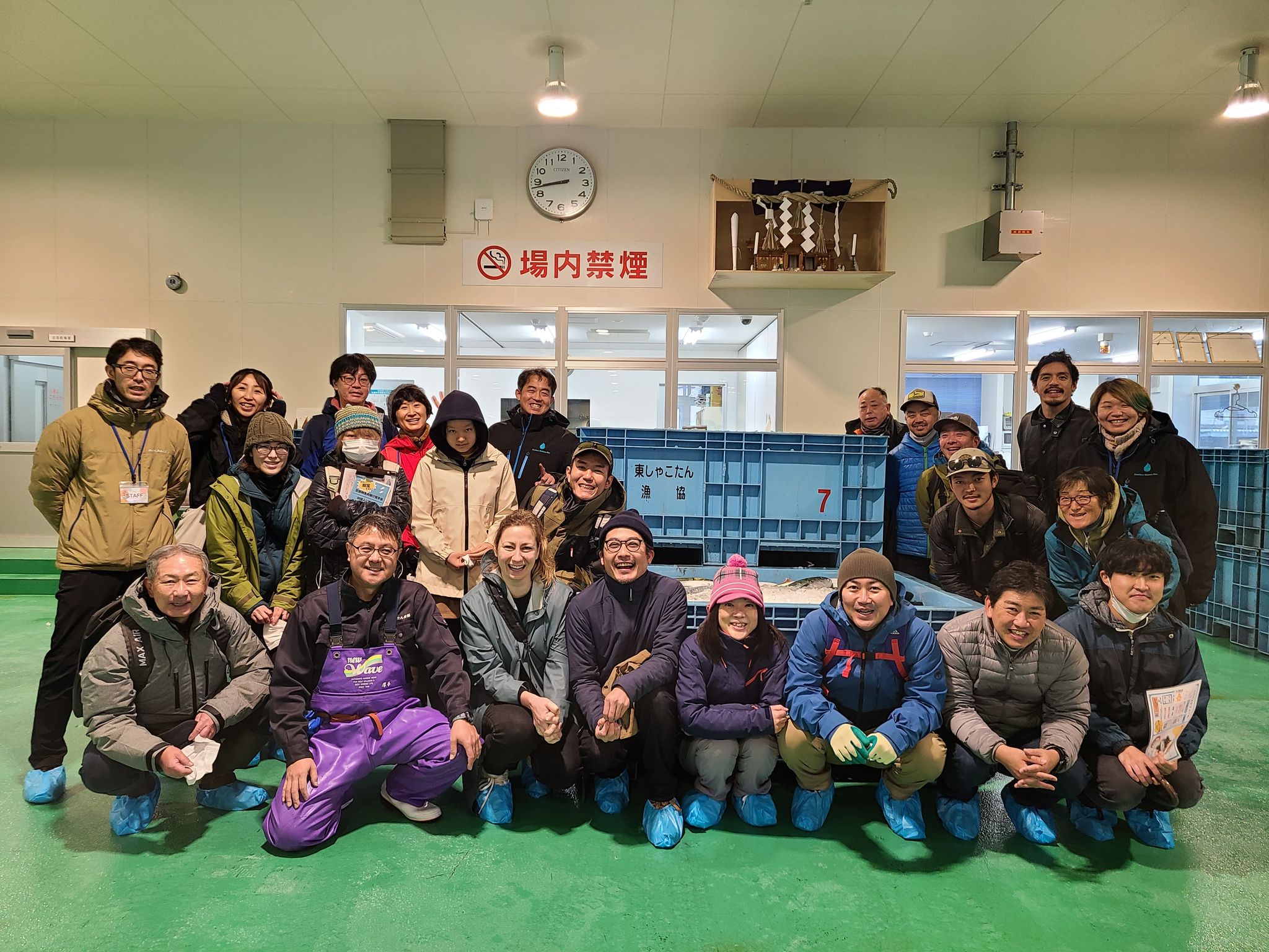 【活動報告】第５弾 鍋アドベンチャー企画×ウニの学校『定置網荷揚げ見学会＆魚捌き方講座』